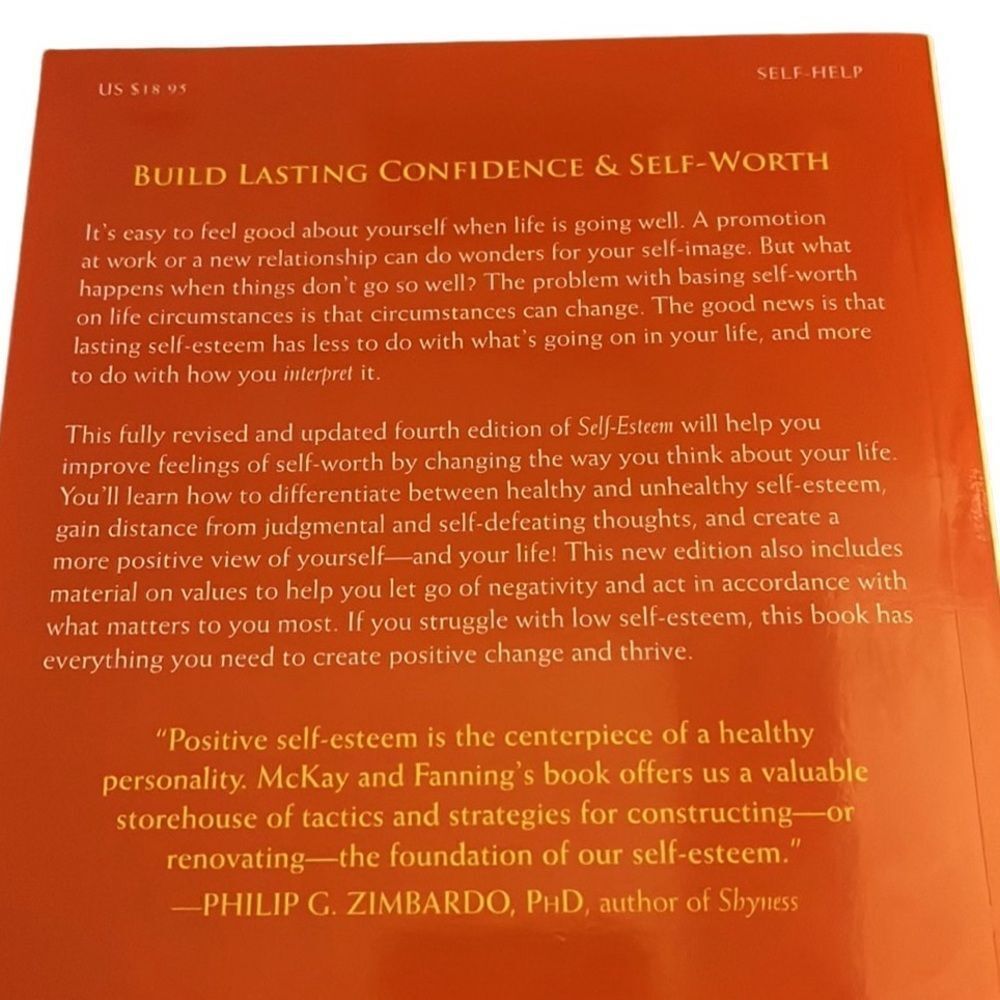 Self-Esteem Fourth Edition Softbound Book - Picture 3 of 6